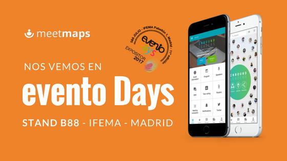 Meetmaps en EventoDays, meeting point de los eventos