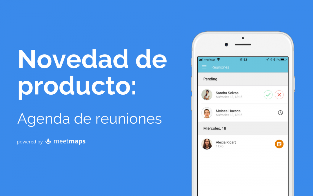 Agendar reuniones con la app del evento