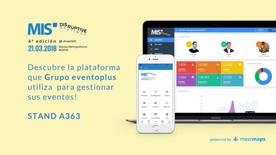 Meetmaps en Meeting & Incentive Summit (MIS) y los Disruptive Meetings