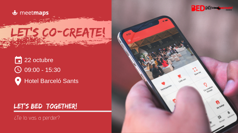 ¡Vuelve el BED, y acompañado de nuevo por Meetmaps!