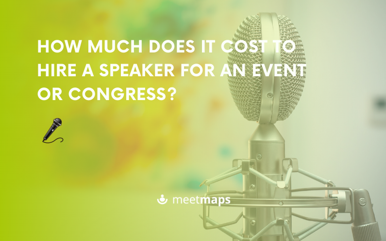 How much does it cost to hire a speaker for an event or congress?